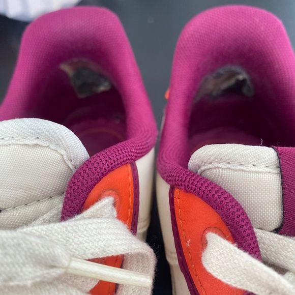 Nike Air Force 1 Low SE Sail Team Orange True Berry - Picture 6 of 6